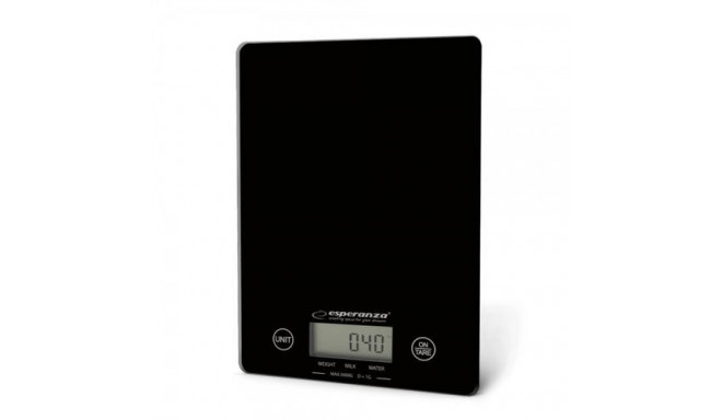 Esperanza EKS002K kitchen scale Black Countertop Rectangle Electronic kitchen scale