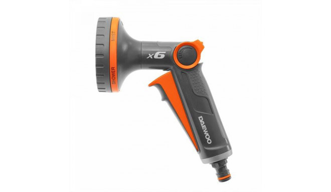 Daewoo DWG3030 garden water spray gun nozzle Plastic Grey, Orange