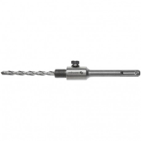 Hogert Adapter SDS+ for diamond core drill HT6D470, 110mm, M16, SDS-Plus, high-quality alloy steel, 