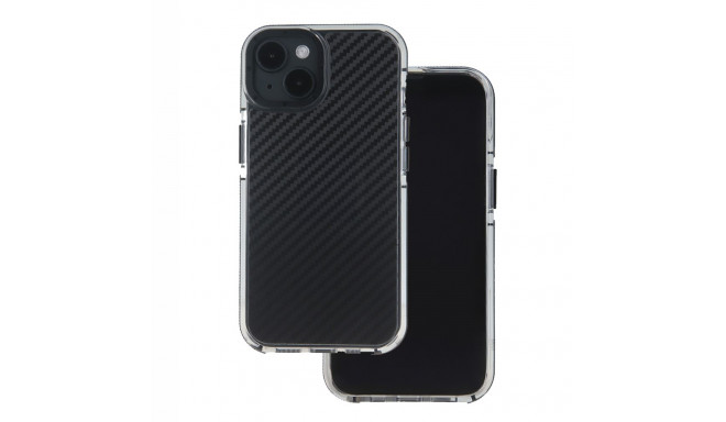 Acrylic Carbon case for iPhone 16 Plus 6,7" black