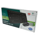 Logitech MK120 corded Desktop black USB (US)