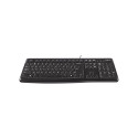Logitech MK120 corded Desktop black USB (US)