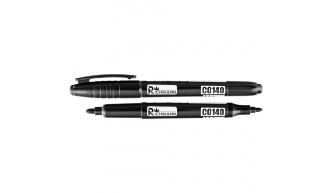 Must kahepoolne marker 1-2 mm