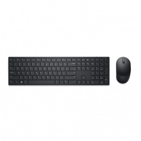 Dell Pro klaviatuur ja hiir KM5221W US International (QWERTY), must