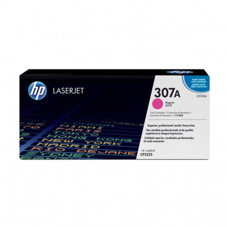 HP 307A magenta originaal LaserJet toonerikassett