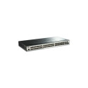 D-Link DGS-1510-52X/E network switch Managed L3 Gigabit Ethernet (10/100/1000) 1U Black