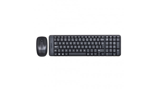 Logitech MK220 klaviatuur RF juhtmevaba QWERTY international EER must