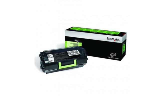 Lexmark 522 originaal must toonerikassett 1 tk