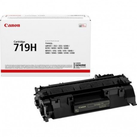 Canon CRG-719H 3480B012 must originaal tahmakassett, 1 tk