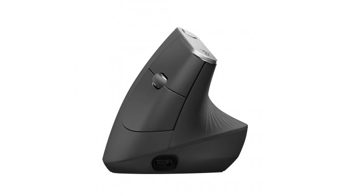 Logitech MX Vertical Advanced Ergonimic mouse RF Wireless+Bluetooth Optical 4000 DPI Right-hand