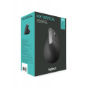 Logitech MX Vertical Advanced Ergonimic mouse RF Wireless+Bluetooth Optical 4000 DPI Right-hand