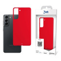 3mk Matt Case for Samsung Galaxy S21 5G - red