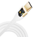 3mk Hyper Silicone Cable USB-C / USB-C 100W 2m - white