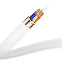 3mk Hyper Silicone Cable USB-C / USB-C 100W 2m - white