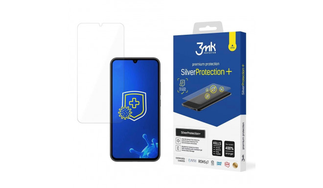 Screen protector for Samsung Galaxy A34 5G antibacterial screen protector for gamers from the 3mk Si