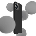 3mk Silicone Case for iPhone 11 Pro Max - black