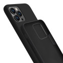 3mk Silicone Case for iPhone 11 Pro Max - black