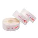 Adhesive Labels for Thermal Printer, 30mm X 12mm, 3 Rolls