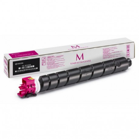 "Kyocera Toner TK-8335M Magenta bis zu 15.000 Seiten bei 5% Deckung"