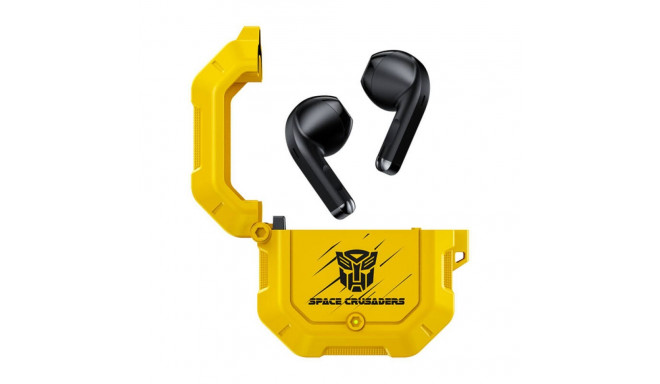 TWS Transformers TF-T12 headphones (yellow)