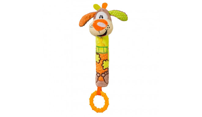 Babyono QUEAKY TEETHING TOY DOG 1354