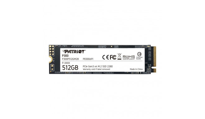 Patriot SSD P300 512GB M2 2280 PCIe