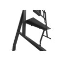 NEOMOUNTS Move Go XL Mobile Floor Stand fast install height adjustable black
