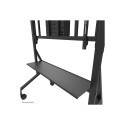 NEOMOUNTS Move Go XL Mobile Floor Stand fast install height adjustable black