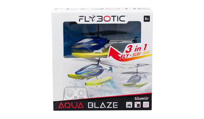 FLYBOTIC Radio vadāms Helikopters Aqua Blaze, 22 cm