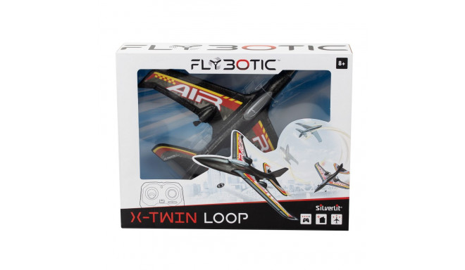 FLYBOTIC raadioteel juhitav lennuk  X-Twin Loop, 29cm