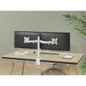 Equip 17&quot;-32&quot; Articulating Dual Monitor Desk Mount Bracket, White