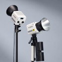 Godox ML60II BI Portable LED Lightï¼Bi Color) with AK B01 Holding Handle and Battery Support Kit