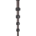 3 Legged Thing Legends Alana Carbon Fibre Travel Friendly Monopod with Docz foot stabiliser Darkness