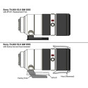 Wimberley AP 611 voor Sony 70 200 f/2.8 GM OSS FE Versions I&II