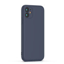 Silicon case for iPhone 16 Plus 6,7" dark blue