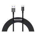 BASEUS USB Type C kaabel 2m Superior Series, 66W (CATYS-A01) Must
