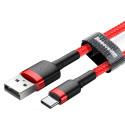 BASEUS USB Type C kaabel 2m (CATKLF-C09) Punane+Punane