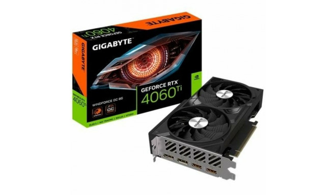 Grafikas Karte Gigabyte GV-N406TWF2OC-8GD 8 GB GDDR6 Geforce RTX 4060 Ti