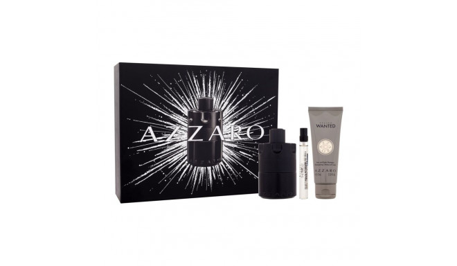 Azzaro The Most Wanted Eau de Parfum (100ml) (Edp 100 ml + Edp 10 ml + Hair and Body Shampoo Wanted 