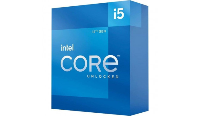 Intel Core i5-12600K protsessor, 3.7 GHz, 20 MB, BOX (BX8071512600K)