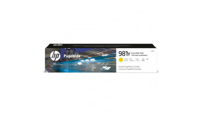 HP 981Y eriti suure tootlikkusega kollane originaal PageWide kassett