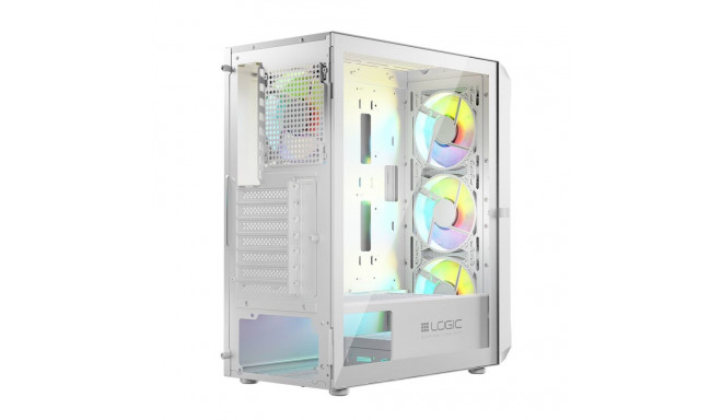 Logic PORTOS ARGB MINIDI USB 3.0 Case White