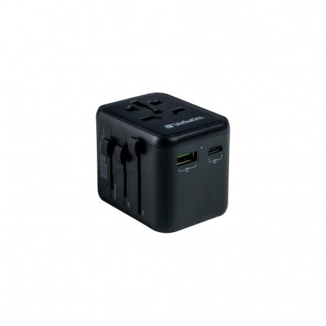 Verbatim toitepistiku adapter 49544 universaalne, must