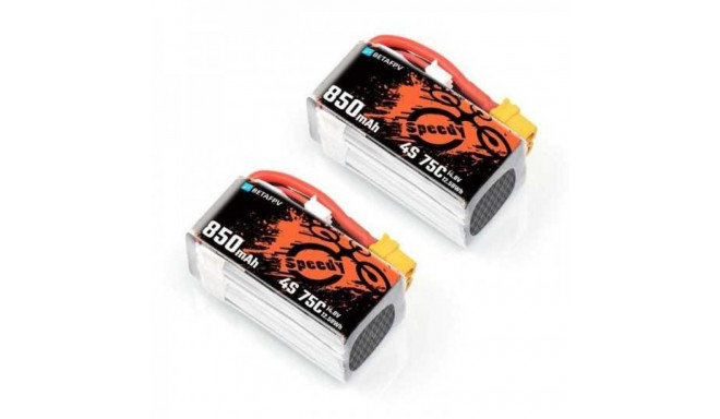 Beta FPV 850mAh 75C 4S battery (XT30) 2 pcs.