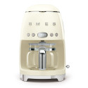 Drip Coffee Maker Smeg 50' Style Cream Color