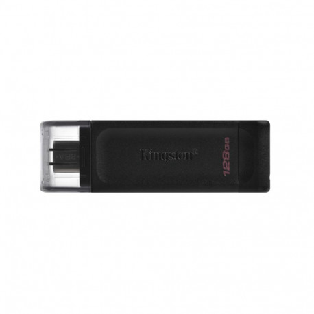 Kingston Technology DataTraveler 70 USB flash drive 128 GB USB Type-C 3.2 Gen 1 (3.1 Gen 1) Black