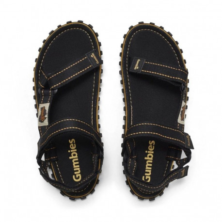 Gumbies Tracker Sandals Unisex Black M GU-SATRA001 (36)