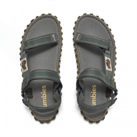 Gumbies Tracker Racker Sandals Gray M GU-SATRA013 (46)