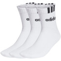 Adidas 3-Stripes Linear Half-Crew Cushioned 3p socks HT3437 (34-36)