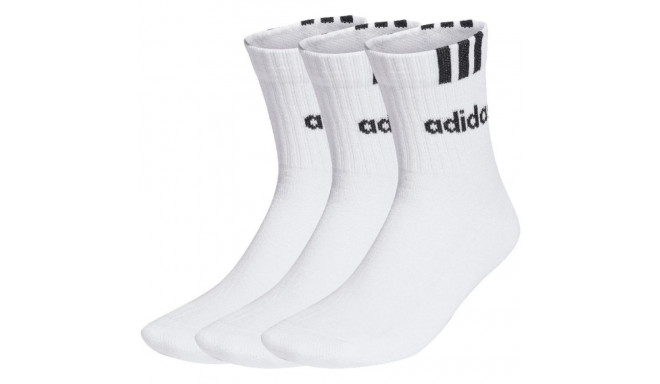 Adidas 3-Stripes Linear Half-Crew Cushioned 3p socks HT3437 (34-36)